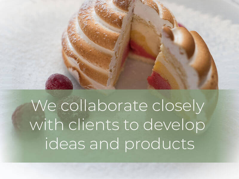 We collaborate closely with clients to develop ideas and products