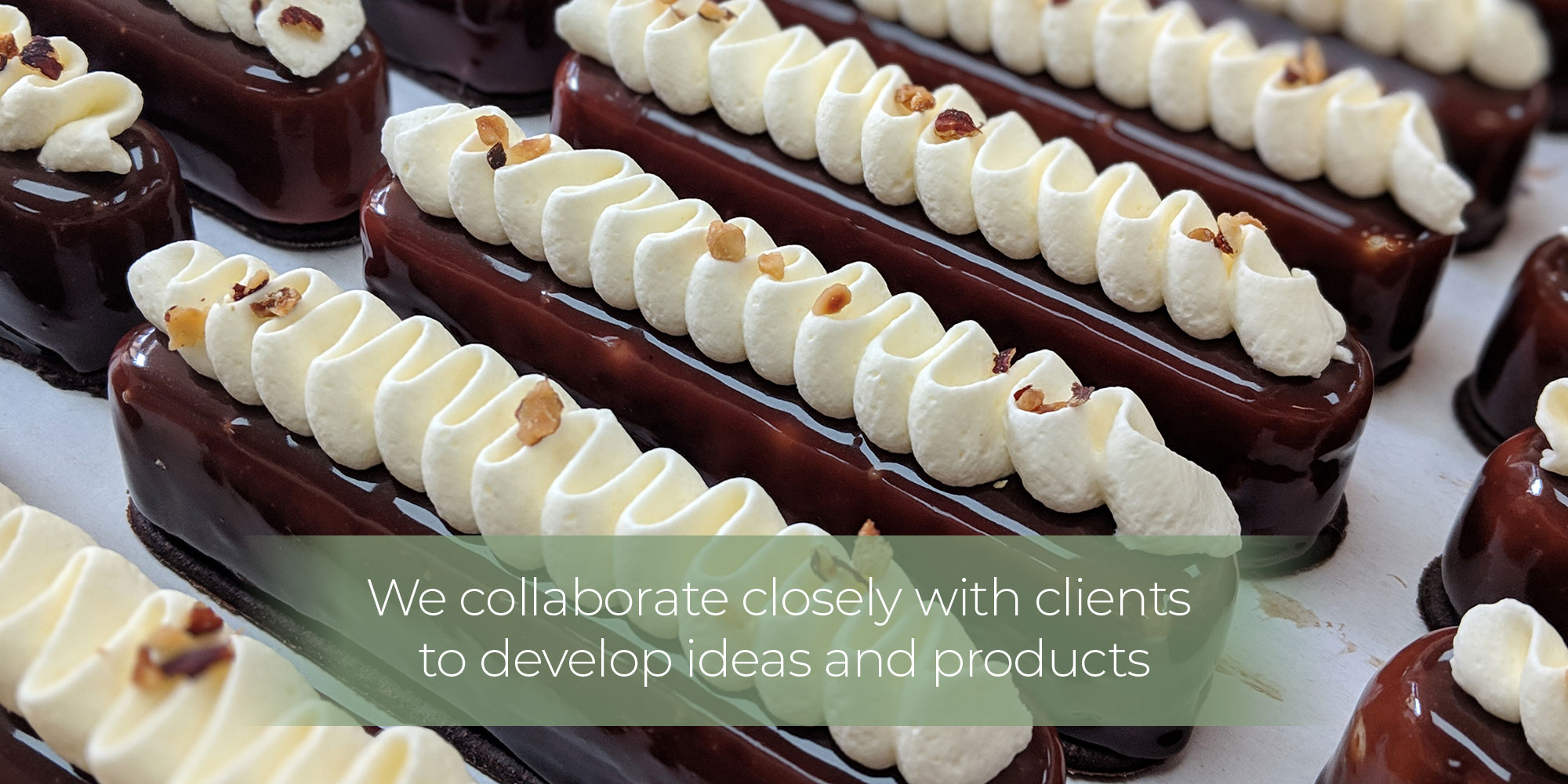 We collaborate closely with clients to develop ideas and products